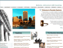 Tablet Screenshot of memphismediators.com